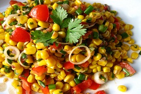 Summer Corn & Tomato Salad