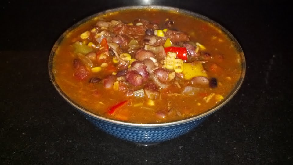 Fiesta Bean & Chicken Soup 4