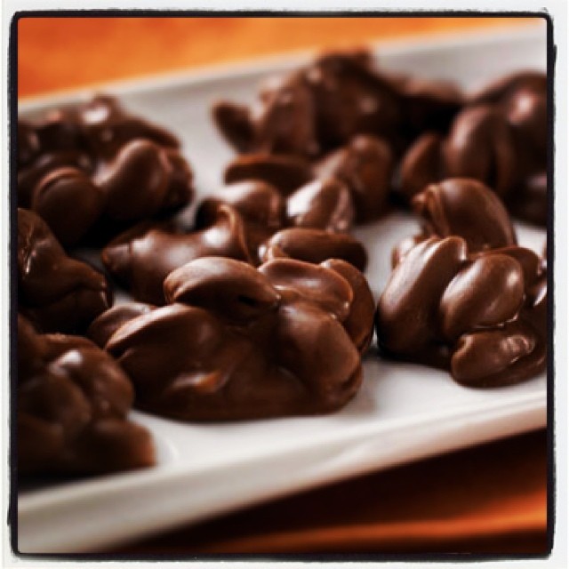 Chocolate Peanut Clusters 2