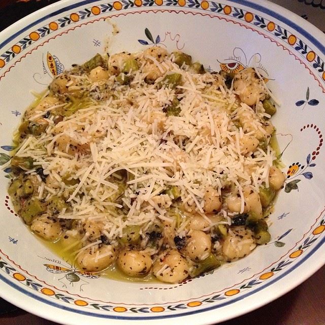 Gnocchi With Asparagus