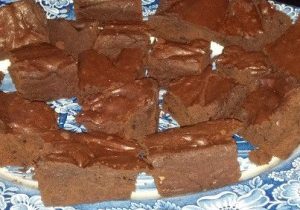 Ancho Chile Brownies