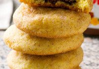 nutella stuffed snickerdoodles.style rustic