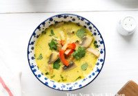 Coconut Lemongrass Chicken Soup