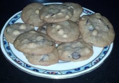 Dark Chocolate, Hazelnut & Anise Cookies