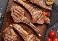Grilled Rack Of Lamb