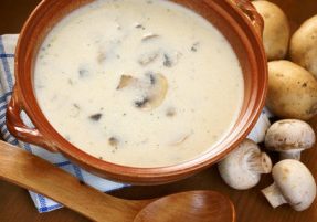 Mushroom Soup With Sherry