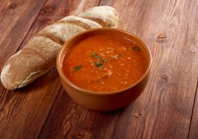 No-Cook Tomato Basil Soup