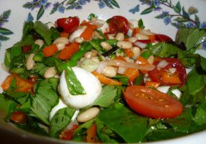Mozzarella & White Bean Salad