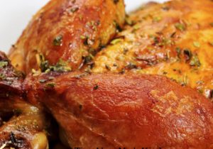 Roast Turkey With Cranberry Orange Glaze